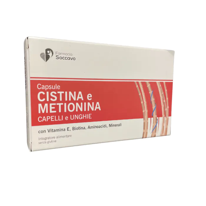 Cistina metionina  integratore per capelli e unghie 60 capsule 