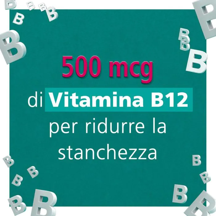 Be-Total Advance B12 Integratore Alimentare 50+ Anni Maxi Formato da 30 Flaconcini