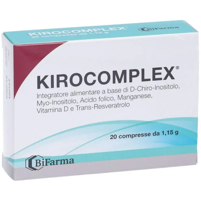 Kirocomplex Integratore Ovaio Policistico 20 Compresse Kirocomplex Integratore Ovaio Policistico 20 Compresse