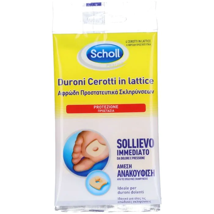 Scholl Cerotti In Lattice Protezione Duroni 4 Cerotti Scholl Cerotti In Lattice Protezione Duroni 4 Cerotti