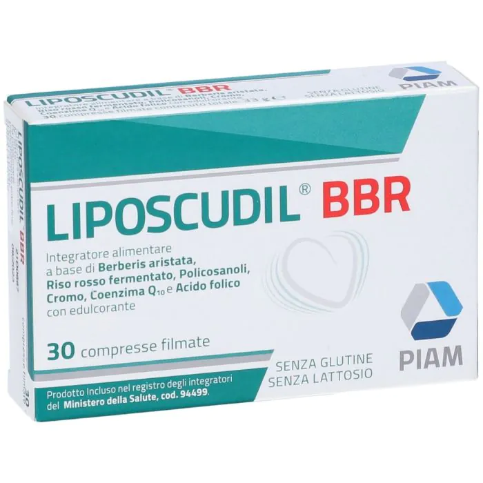 Liposcudil BBR Integratore per Colesterolo 30 Compresse