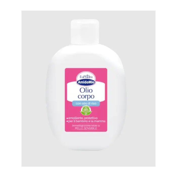 Euphidra AmidoMio Olio Corpo Per Neonati Con Olio Di Riso 200 ml Euphidra AmidoMio Olio Corpo Per Neonati Con Olio Di Riso 200 ml