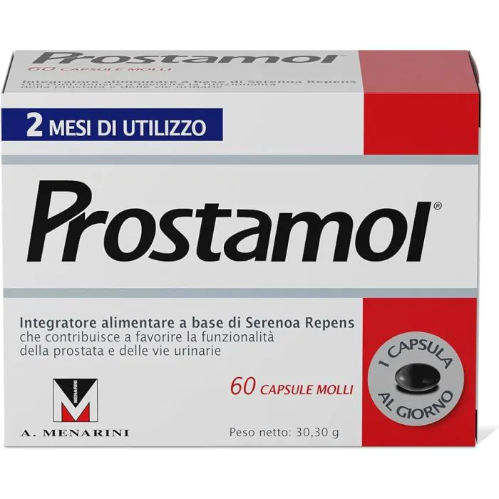 Prostamol 60 capsule molli integratore per la prostata