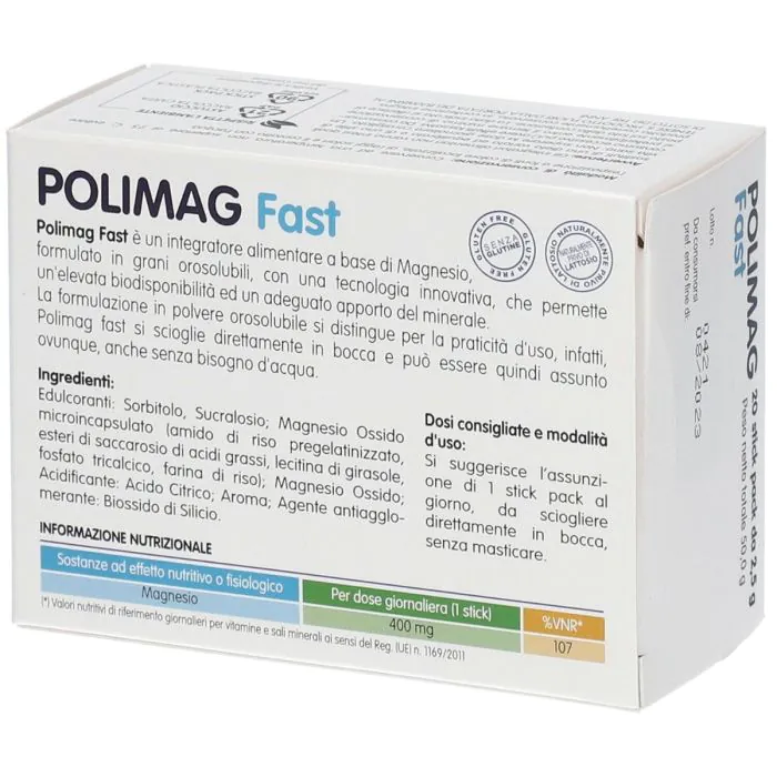 Polimag Fast Integratore 20 Bustine