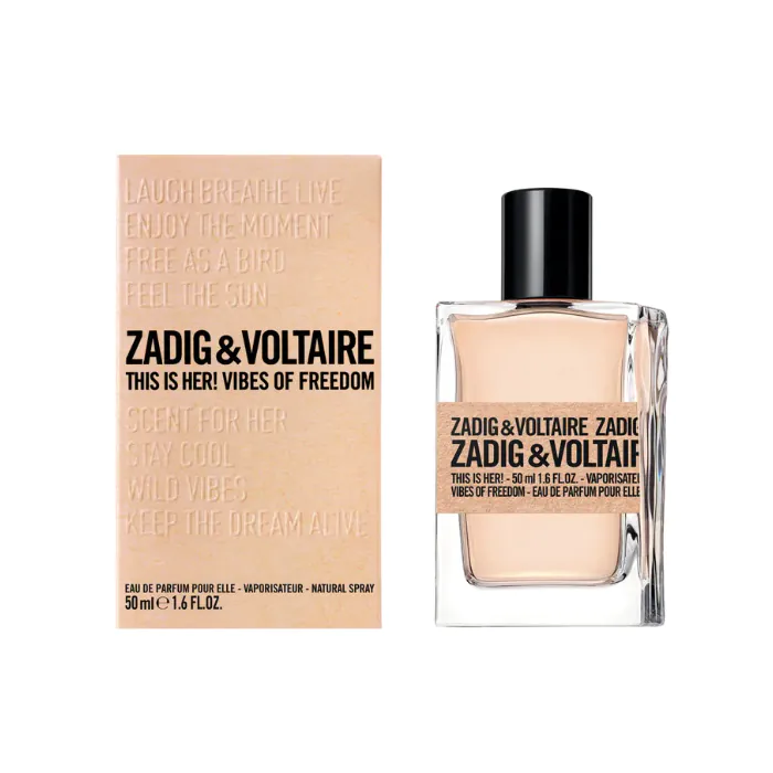 ZADIG & VOLTAIRE - This Is Her! Vibes Of Freedom - Eau De Parfum Donna 50 Ml Vapo ZADIG & VOLTAIRE - This Is Her! Vibes Of Freedom - Eau De Parfum Donna 50 Ml Vapo