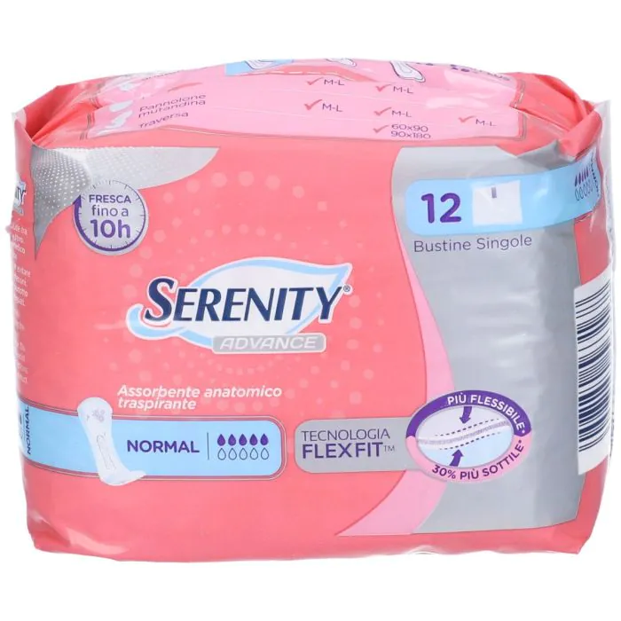 Serenity Assorbente Advance Normal 12 Pezzi Serenity Assorbente Advance Normal 12 Pezzi