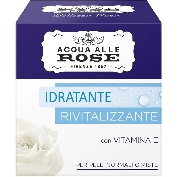 Acqua alle rose crema idratante purificante 50 g Acqua alle rose crema idratante purificante 50 g
