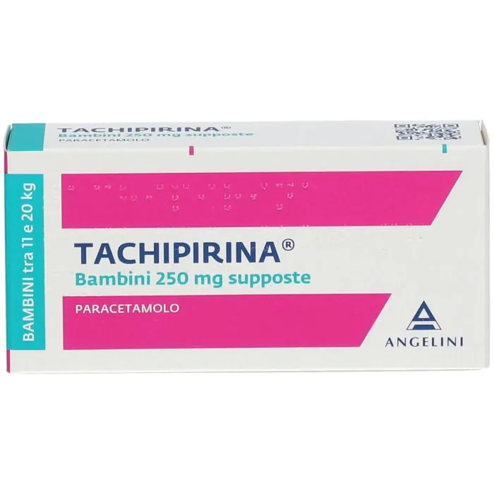 Tachipirina Bambini 250 mg Paracetamolo 10 Supposte