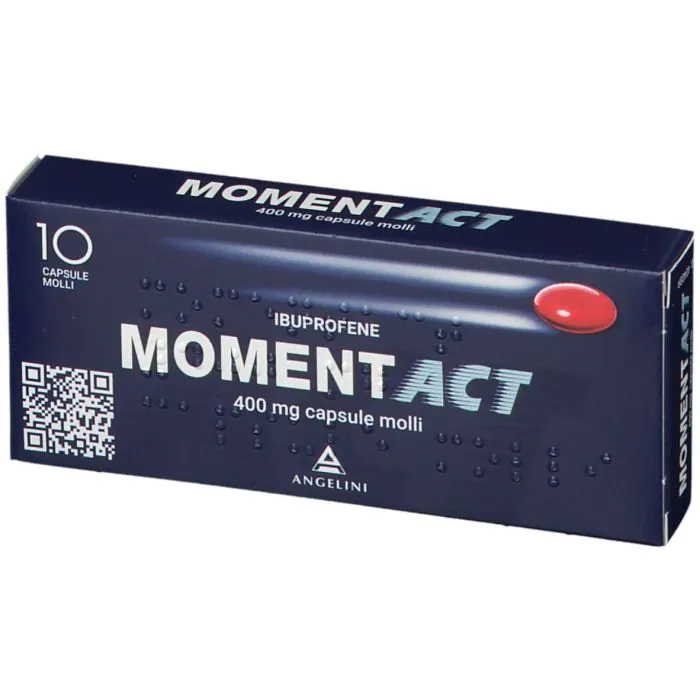 Momentact 400 mg Ibuprofene Analgesico 10 Capsule Molli
