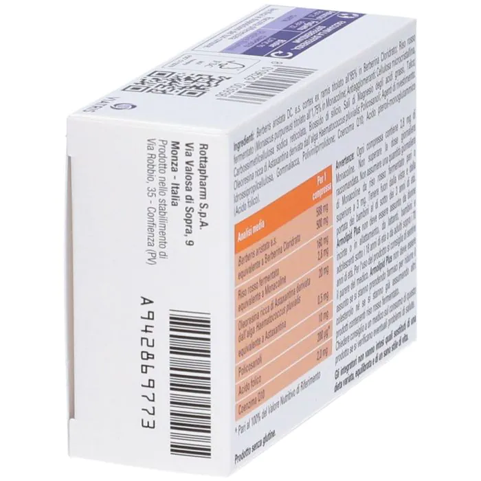 Armolipid Plus 30 Compresse Integratore Per Il Colesterolo