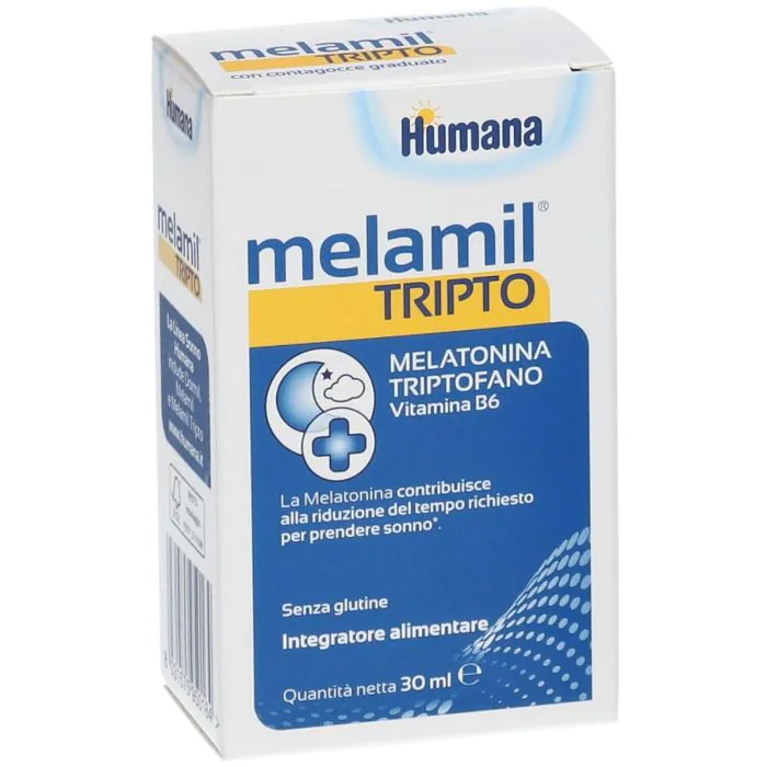 MelaMil Tripto Gocce Integratore per il Sonno 30 ml MelaMil Tripto Gocce Integratore per il Sonno 30 ml