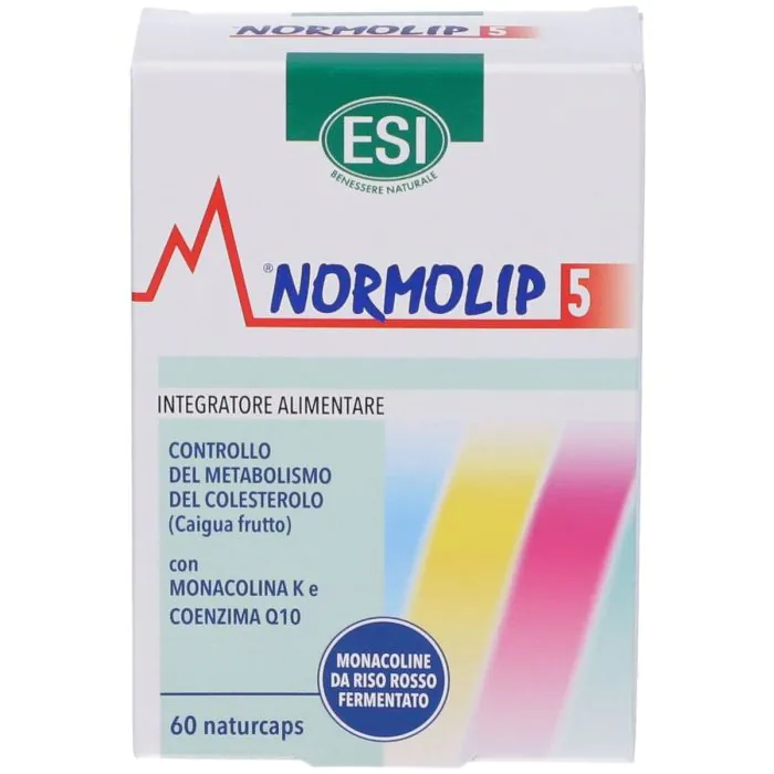Esi Normolip 5 Integratore Controllo Colesterolo 60 Capsule Esi Normolip 5 Integratore Controllo Colesterolo 60 Capsule