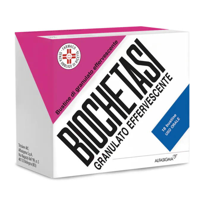 Biochetasi Granulato Effervescente 18 Bustine Biochetasi Granulato Effervescente 18 Bustine