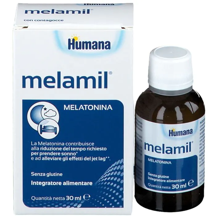 MelaMil Milte Integratore Sonno Gocce 30 ml