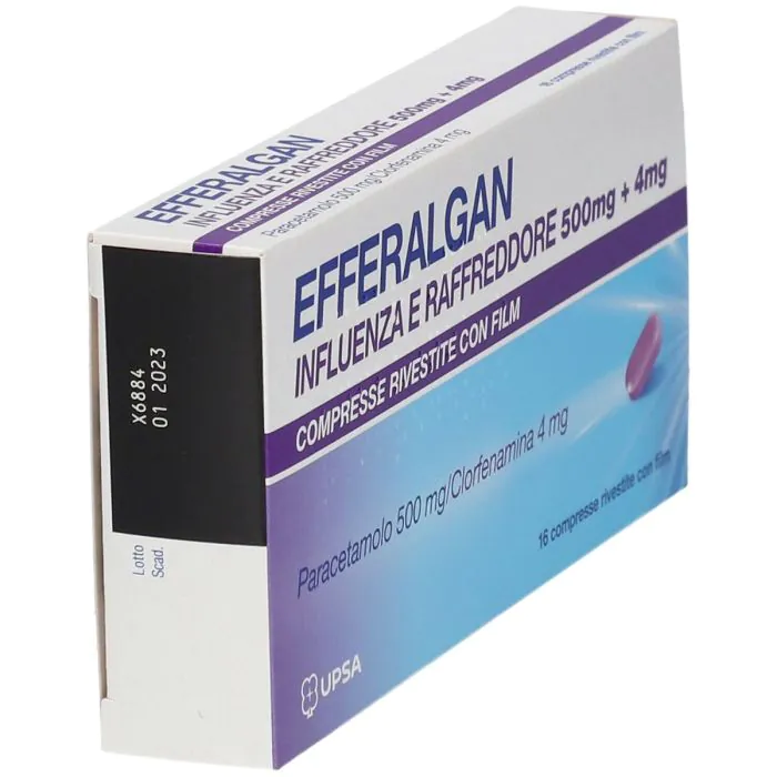 Efferalgan Influenza e Raffreddore 16 Compresse