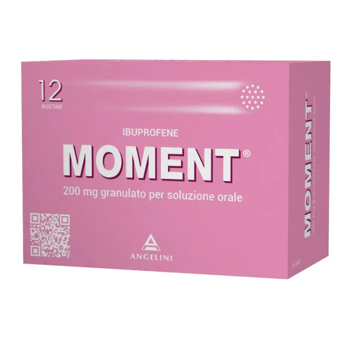 Moment Granulato 200 mg Ibuprofene 12 bustine