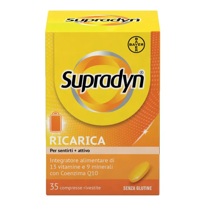 Supradyn Ricarica Integratore Multivitaminico e Minerali 35 Compresse
