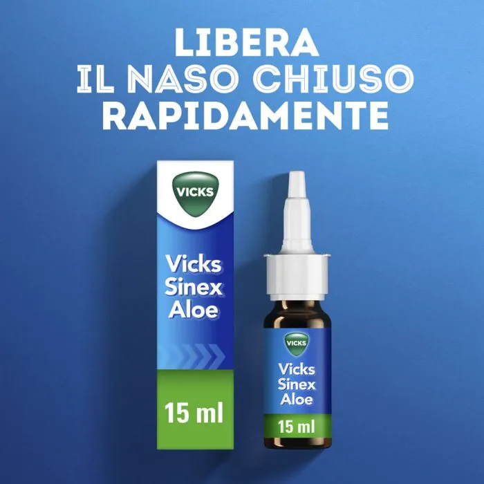 Vicks Sinex Aloe 0,05% Nebulizzatore 15 ml