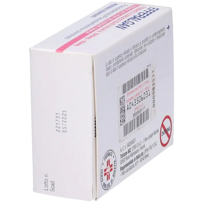 Efferalgan Febbre e Congestione Nasale 500mg + 60mg 10 Bustine