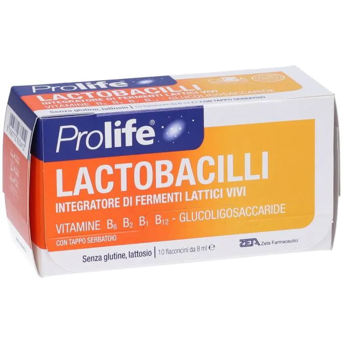 Prolife Lactobacilli Integratore Equilibrio Intestinale 10 Flaconcini 8 ml Prolife Lactobacilli Integratore Equilibrio Intestinale 10 Flaconcini 8 ml