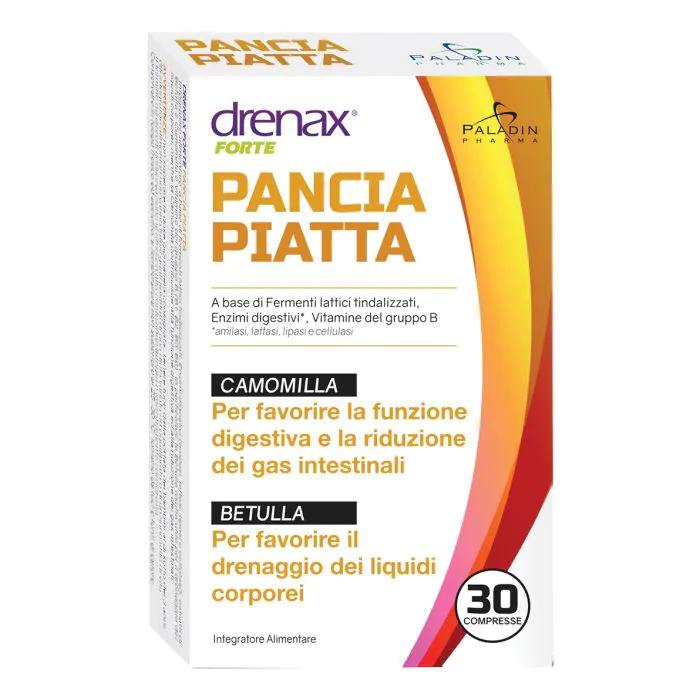 Drenax Forte Pancia Piatta Integratore Digestivo 30 Compresse Drenax Forte Pancia Piatta Integratore Digestivo 30 Compresse