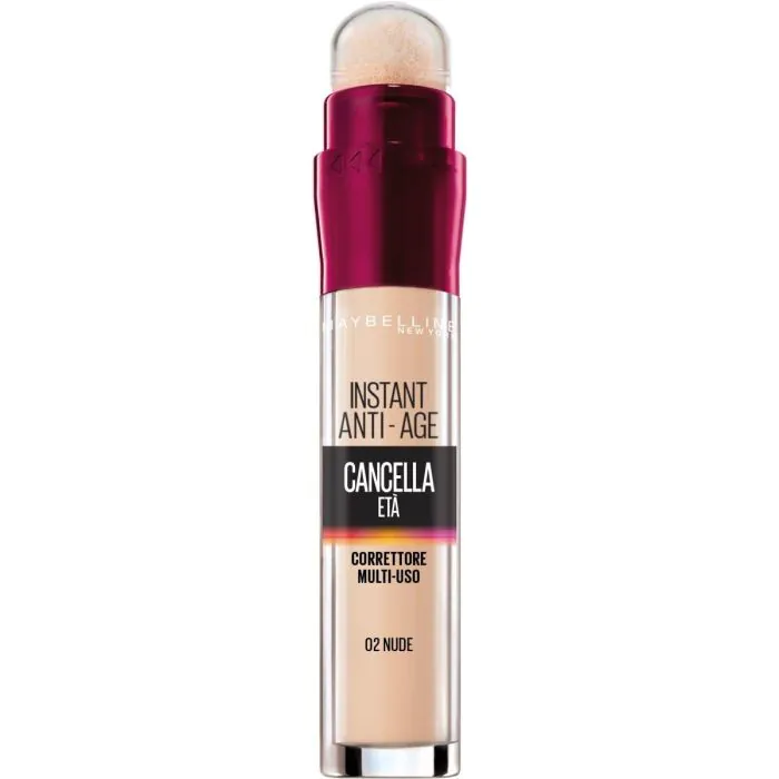 MAYBELLINE - Instant Anti-Age Il Cancella Età - Correttore N. 02 Nude MAYBELLINE - Instant Anti-Age Il Cancella Età - Correttore N. 02 Nude