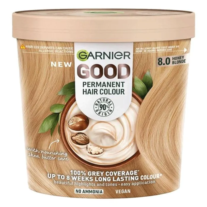 GARNIER - Good - Colorazione permanente senza ammoniaca n.8.0 Biondo Miele GARNIER - Good - Colorazione permanente senza ammoniaca n.8.0 Biondo Miele