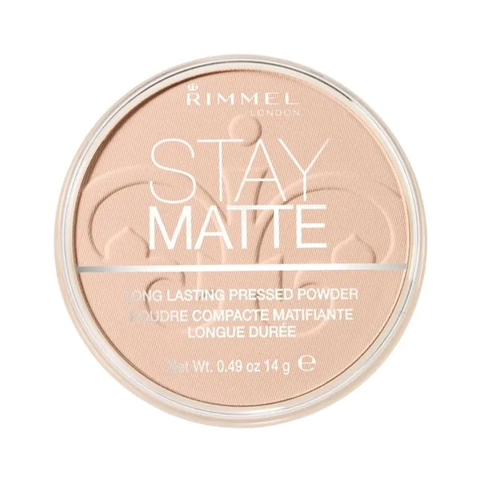RIMMEL - Stay Matte - Cipria Compatta Per Il Viso N. 010 Warm Honey