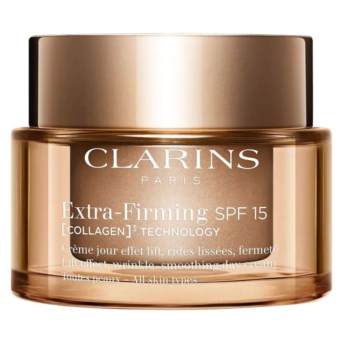 CLARINS - Extra-Firming SPF15 - Collagen 3 Technology - Crema da Giorno per tutti i tipi di pelle 50 Ml