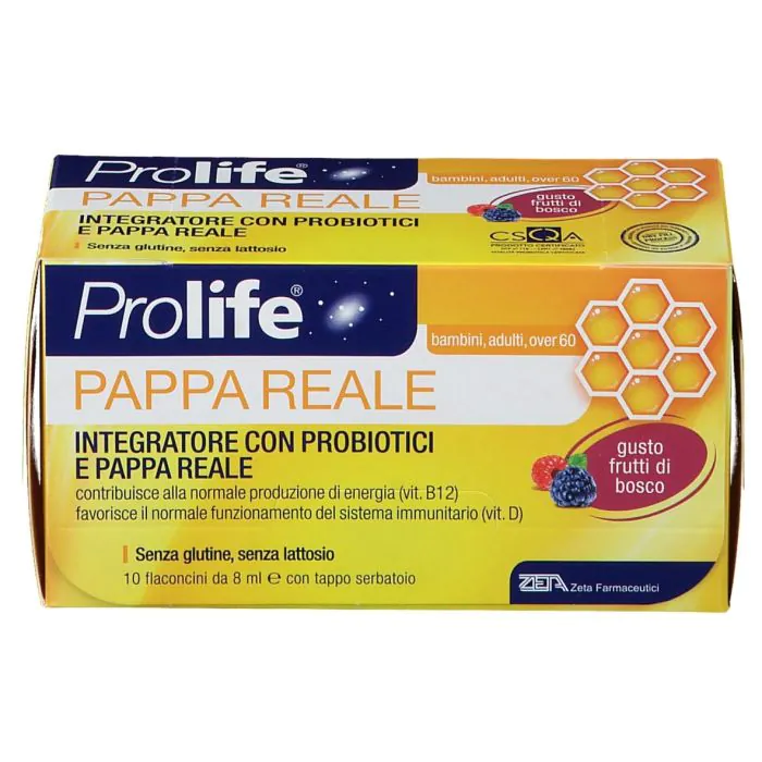 Prolife Pappa Reale Ripresa e Difesa 10 Flaconcini 8 ml Prolife Pappa Reale Ripresa e Difesa 10 Flaconcini 8 ml