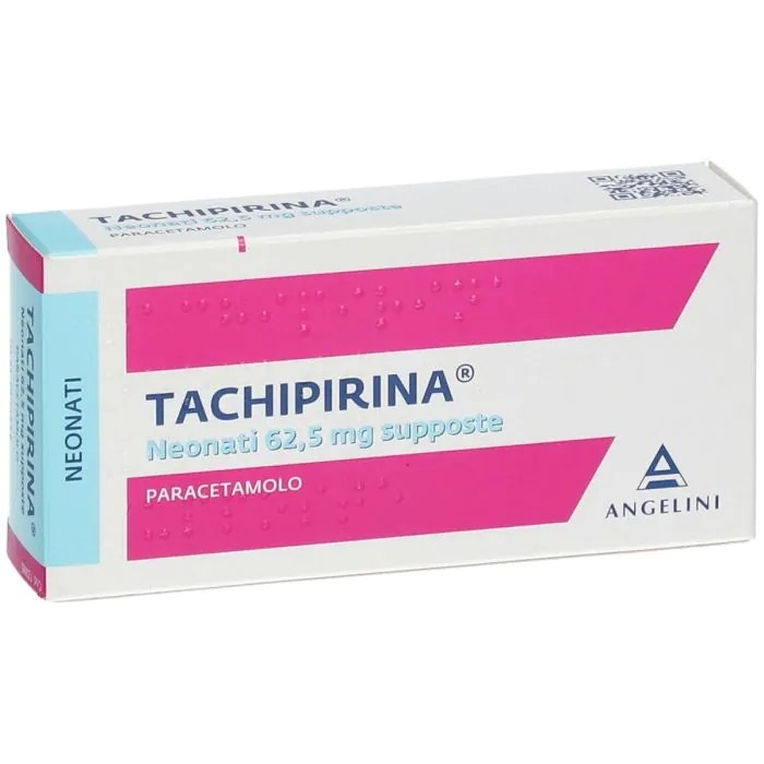 Tachipirina Neonati 62,5 Mg Paracetamolo 10 Supposte Tachipirina Neonati 62,5 Mg Paracetamolo 10 Supposte