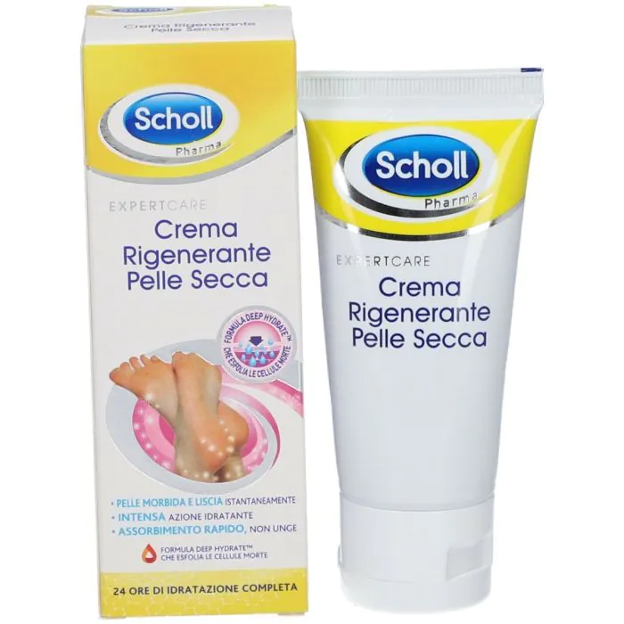 Scholl Crema Rigenerante Pelle Secca Piedi 60 ml