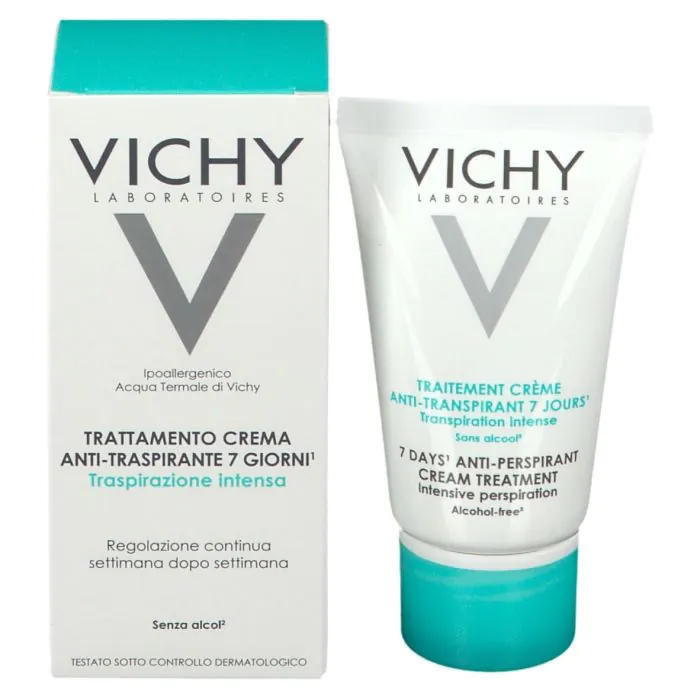 Vichy Deodorante Trattamento in crema antitraspirante efficacia 7 giorni 30 ml