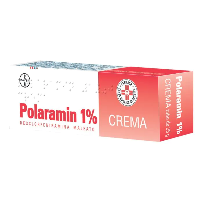 Polaramin Crema Per Dermatiti Eczema Eritemi e Punture di Insetti 25gr