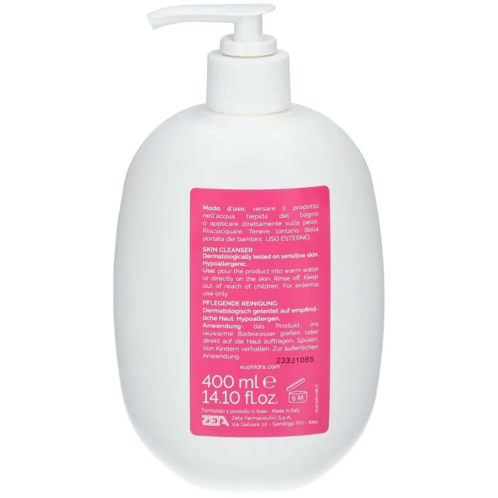 Euphidra AmidoMio Dermodetergente Idratante Per Neonati E Bambini 0-5 Anni 400 ml