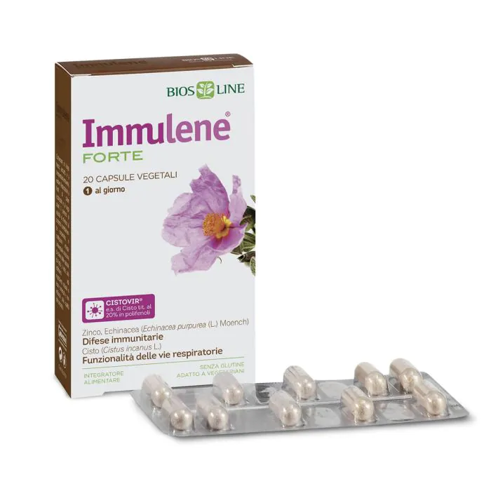 Immulene Forte Integratore 20 Capsule