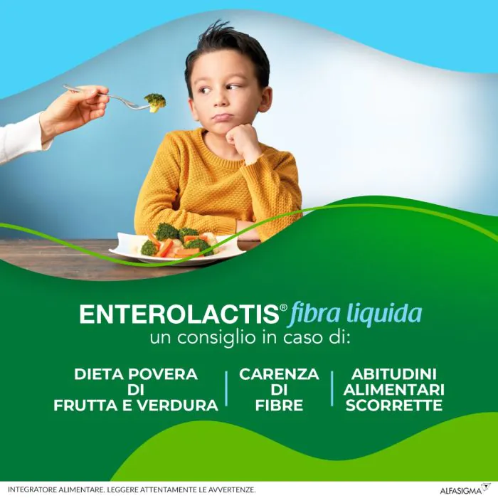 Enterolactis Fibra Liquida 12 Flaconcini Da 10 ml