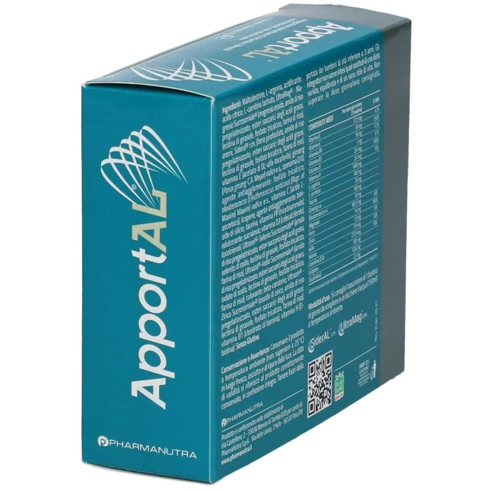 Apportal Integratore Di Vitamine E Minerali 14 Bustine