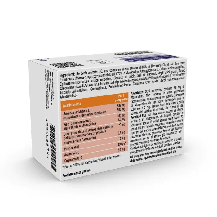 Armolipid Plus 60 Compresse Integratore Per Il Colesterolo