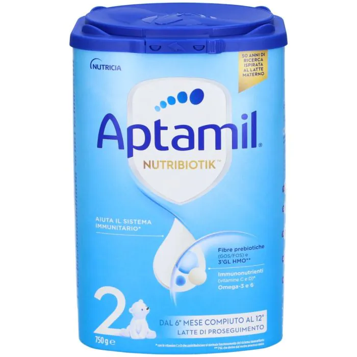 Aptamil 2 Latte in Polvere di Proseguimento Dal 6° al 12° Mese 750 g Aptamil 2 Latte in Polvere di Proseguimento Dal 6° al 12° Mese 750 g