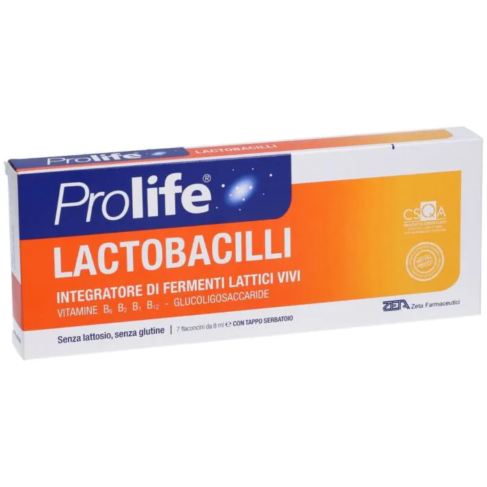 Prolife Lactobacilli 7 Flaconcini 8 ml Prolife Lactobacilli 7 Flaconcini 8 ml