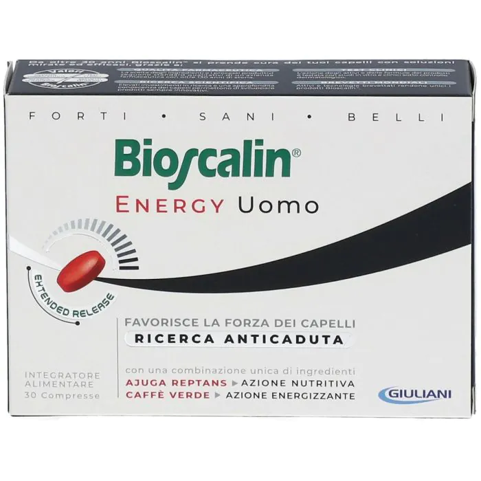Bioscalin Energy Integratore Anticaduta Uomo 30 Compresse Bioscalin Energy Integratore Anticaduta Uomo 30 Compresse