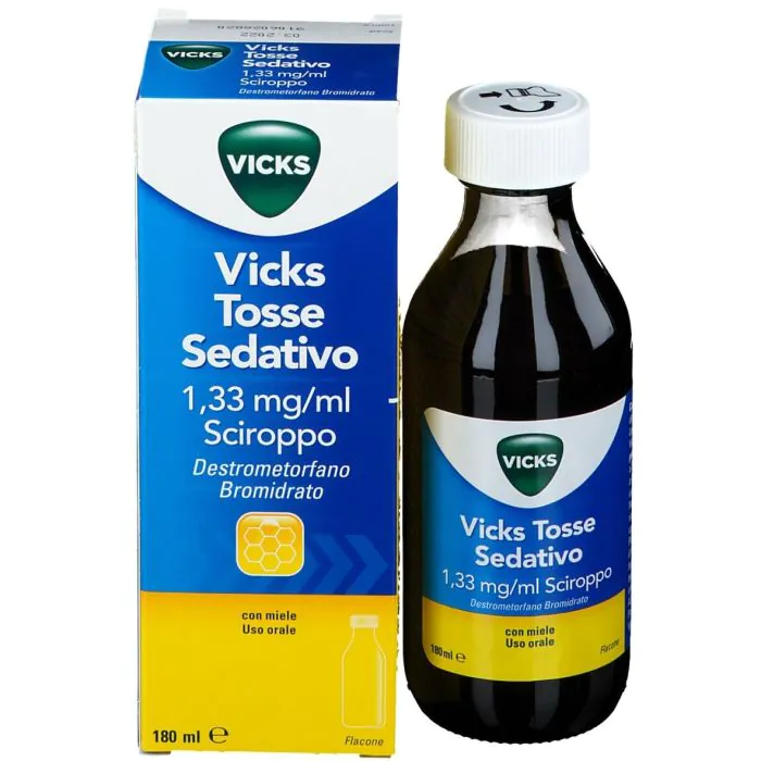 Vicks Tosse Sedativo Sciroppo 180 ml Vicks Tosse Sedativo Sciroppo 180 ml