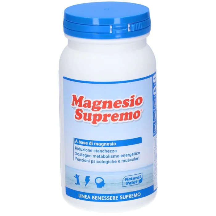 Magnesio Supremo Integratore Per Stanchezza e Stress 150 g Magnesio Supremo Integratore Per Stanchezza e Stress 150 g
