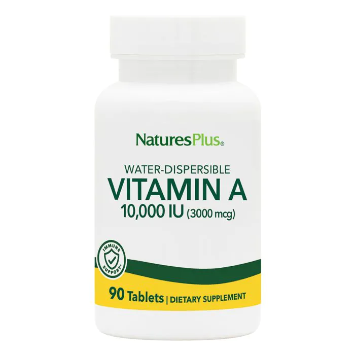 Nature's Plus Vitamina A 10000 UI Idrosolubili Integratore 90 Tavolette