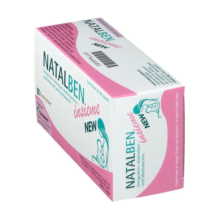 Natalben Insieme New Integratore 60 Capsule