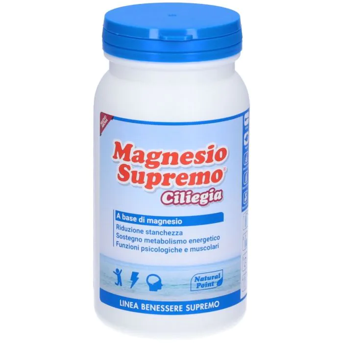 Magnesio Supremo Integratore Gusto Ciliegia 150 g Magnesio Supremo Integratore Gusto Ciliegia 150 g