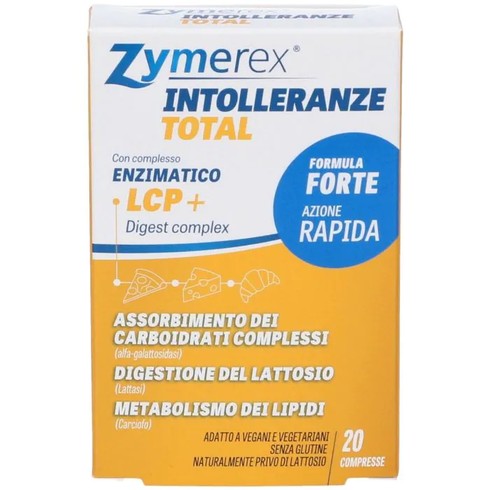 Zymerex Intolleranze Total 20 Compresse Zymerex Intolleranze Total 20 Compresse