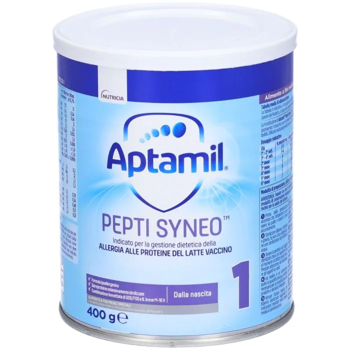Aptamil Pepti Syneo 1 Latte Dalla Nascita 400g Aptamil Pepti Syneo 1 Latte Dalla Nascita 400g