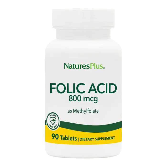 Natures Plus Acido Folico 800 mcg 90 Tavolette